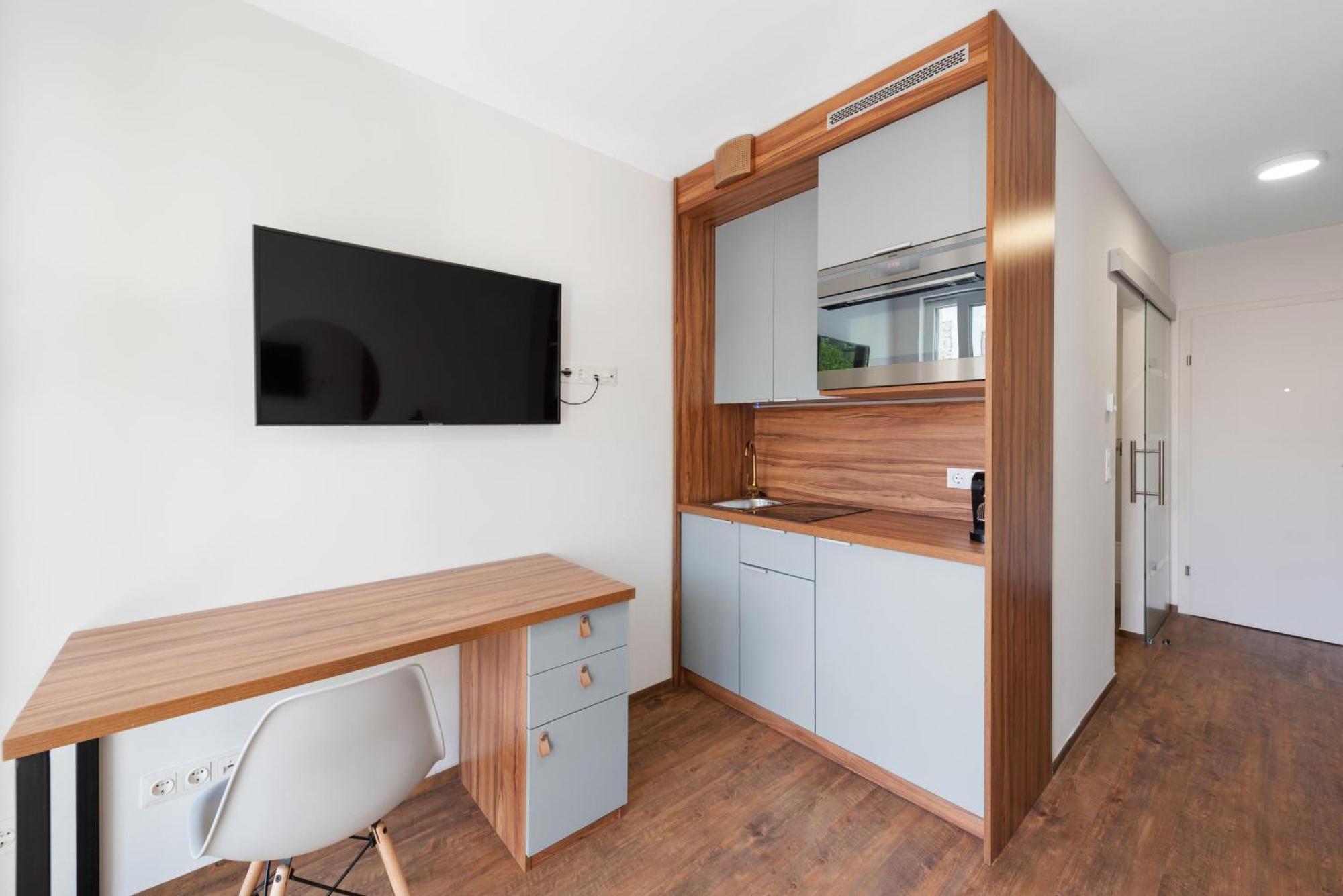 Schickes All-Inklusive Apartmentzimmer By Resida Asset Gmbh Brunn am Gebirge Eksteriør billede
