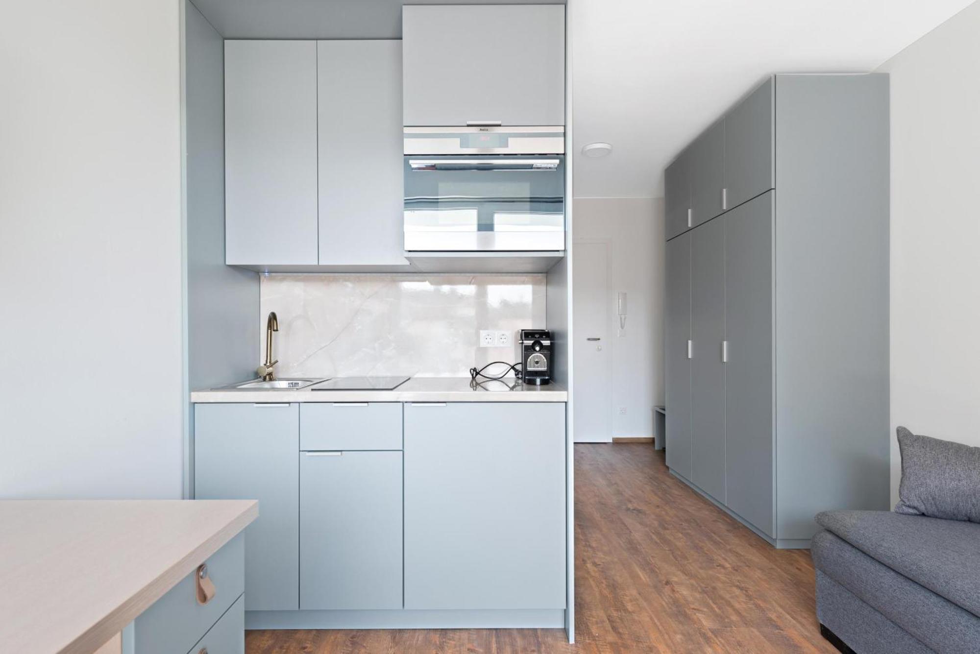 Schickes All-Inklusive Apartmentzimmer By Resida Asset Gmbh Brunn am Gebirge Eksteriør billede